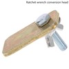 TorSor 3 Pack Jack Ratchet Wrench Conversion Head Labor-Saving Handle