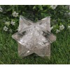 1 Pcs Clear Quartz Large Crystal Orgone Merkaba Star for