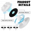 3 Pcs Faucet Hole Cover for Kitchen Sink, White Sink