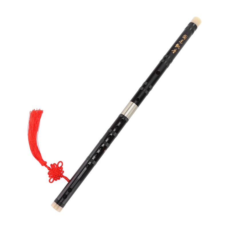 Flute Traditional Handmade Chinese Instrument ReddishBrown Dizi for Music Lover(G