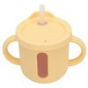 Silicone Sippy Cups Double Handles Lightweight Toddler Training Cup with
