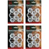 Set of 24 Bread and Bagel Bag Clips