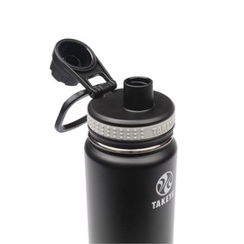 Takeya Black Originals Vacuum-Insulated Stainless-Steel Water Bottle, 24oz