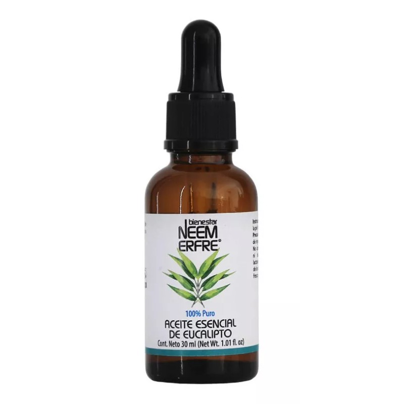 Bienestar Neem Erfre Paq 2 Aceite Esencial De Eucalipto Aromaterapia