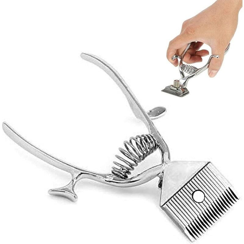 Hair Clipper, Old Fashioned Manual Clipper, Silent Design, Hair Clipper,