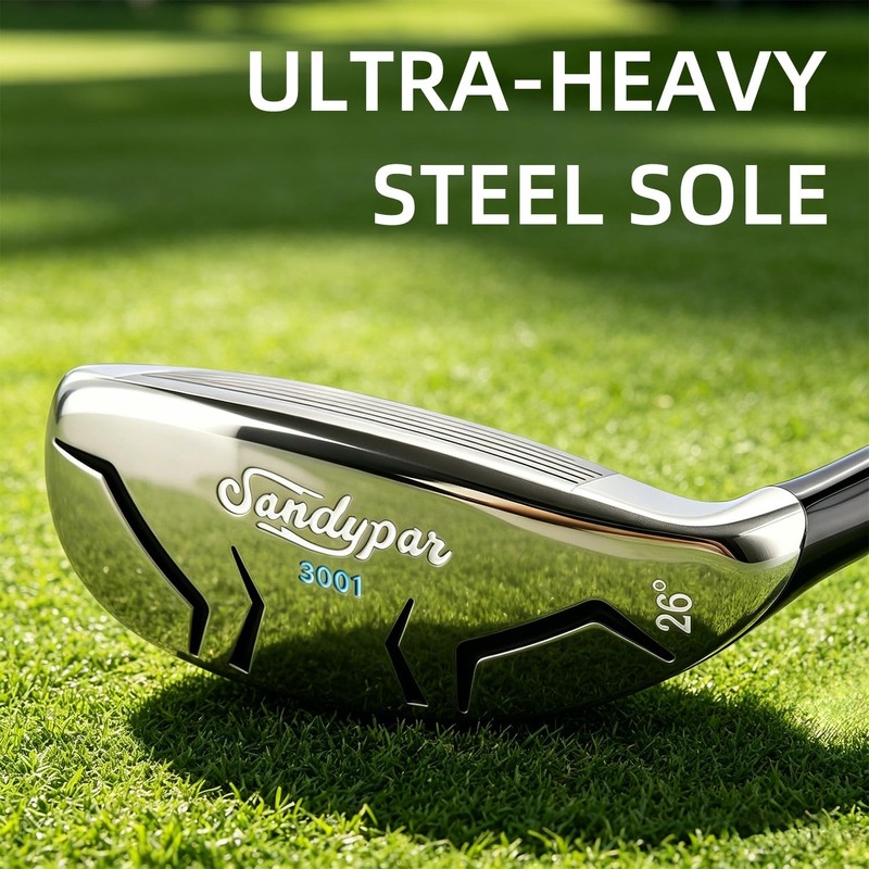 Hybrid Golf Clubs for Men & Women, Graphite Shaft (Silver,Regular-17°)