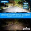StoneBanks H4/HB2/9003 Bombillas LED para Faros Delanteros, 6500 K 250