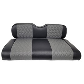 Huskey Parts Company Charcoal Gray Seat Cover for Club Car DS Golf Cart 2000.5-2013, Front Rear Seat