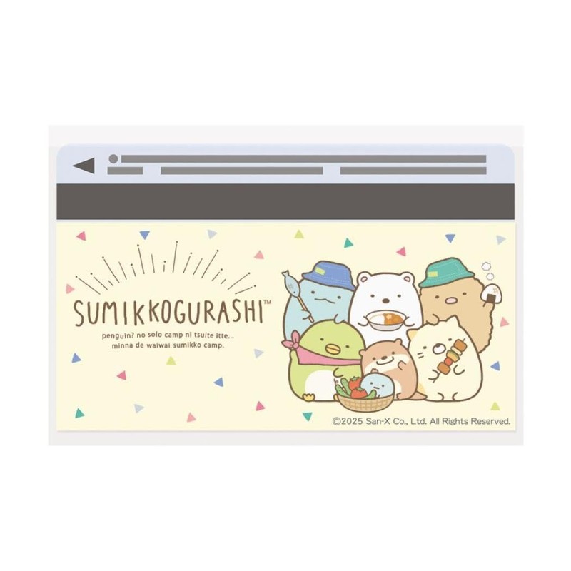 Sumikko Gurashi [Card Case] Minus Card Clear Case/C, 6 Cards