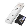 USB 2.0 Card Reader Fast Data Transfer for SD, and