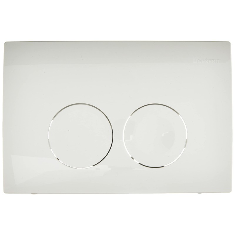 Geberit Actuator Plate, white, 115125111