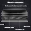 INUBOXES Carbon Fiber Style Armrest Box Cover Interior Car Center