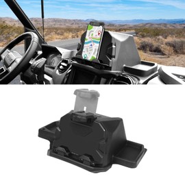 CUSAUTV Electric Device Tablet Holder for Ranger XD 1500, Adjustable GPS Mount Phone Holder Storage Box Compatible with Polaris Ranger XD 1500/Crew XD 1500 Northstar Ultimate Accessories 2024+