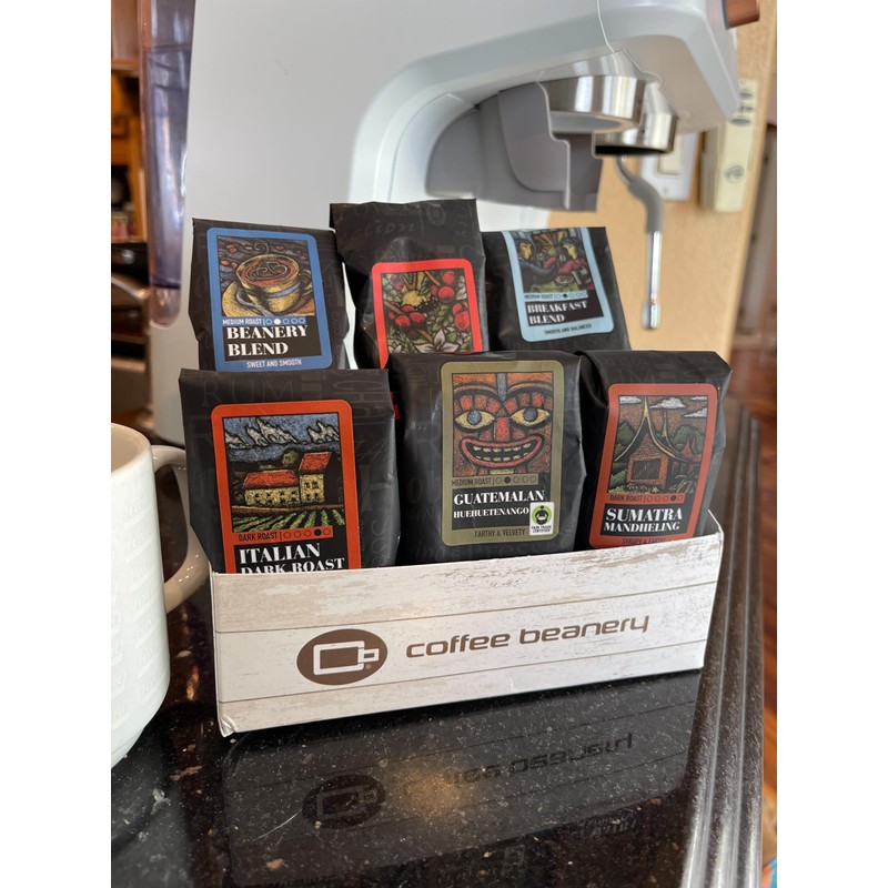 Right Roast Coffee Sampler, 6 - One Pot Sample Bags