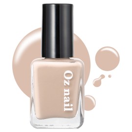 Oznail Shine Mood Nail Color Manicure, 28. Skin Beige, 8ml, 1 pc / 오즈네일 샤인 무드 네일 컬러 매니큐어, 28.스킨베이지, 8ml, 1개