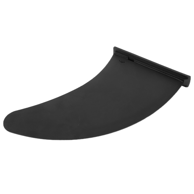 11in Surf SUP Fin PVC Fixed Socket Type Black Center