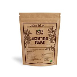MB Herbals Alkanet Root Powder 8 oz / 227 Gram | Alkanet Powder | Ratanjot/Alkanna tinctoria | Natural Coloring Agent for Cosmetics & Fabrics | Hair Growth