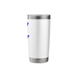 Bolt Lightning Blue Design Team Stainless Steel Insulated Tumbler