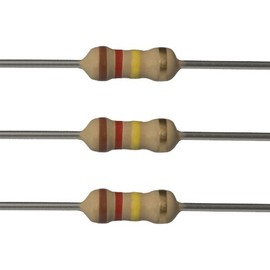 E-Projects 100EP514120K 120k Ohm Resistors, 1/4 W, 5% (Pack of 100)
