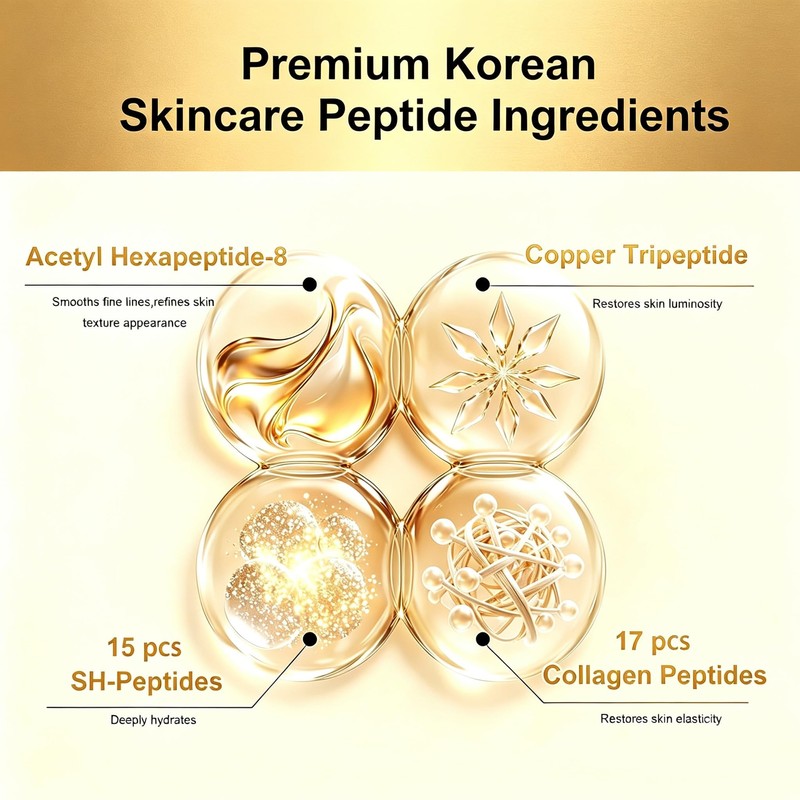 Silk Peptide Collagen Serum,used for Anti Aging Multi Peptide Face
