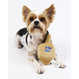 Midlee Dreidel Hanukkah Dog Toy