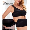 WingsLove Full Coverage Bras for Women Wirefree Non Padded Minimizer