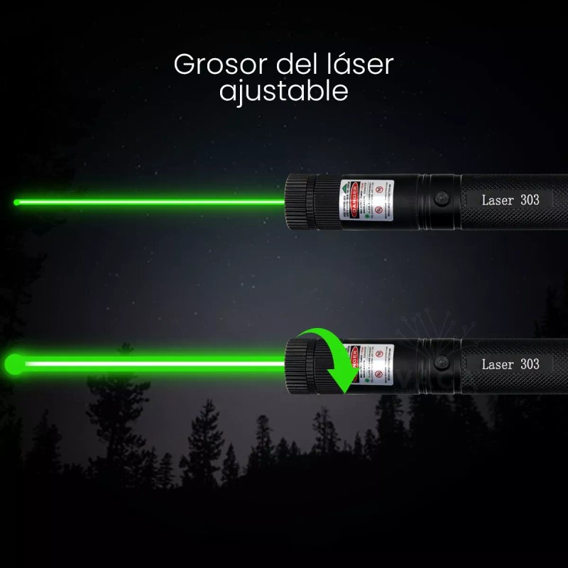 VG Laser Recargable 5000 Mw 15km De Alcance Linea Continua