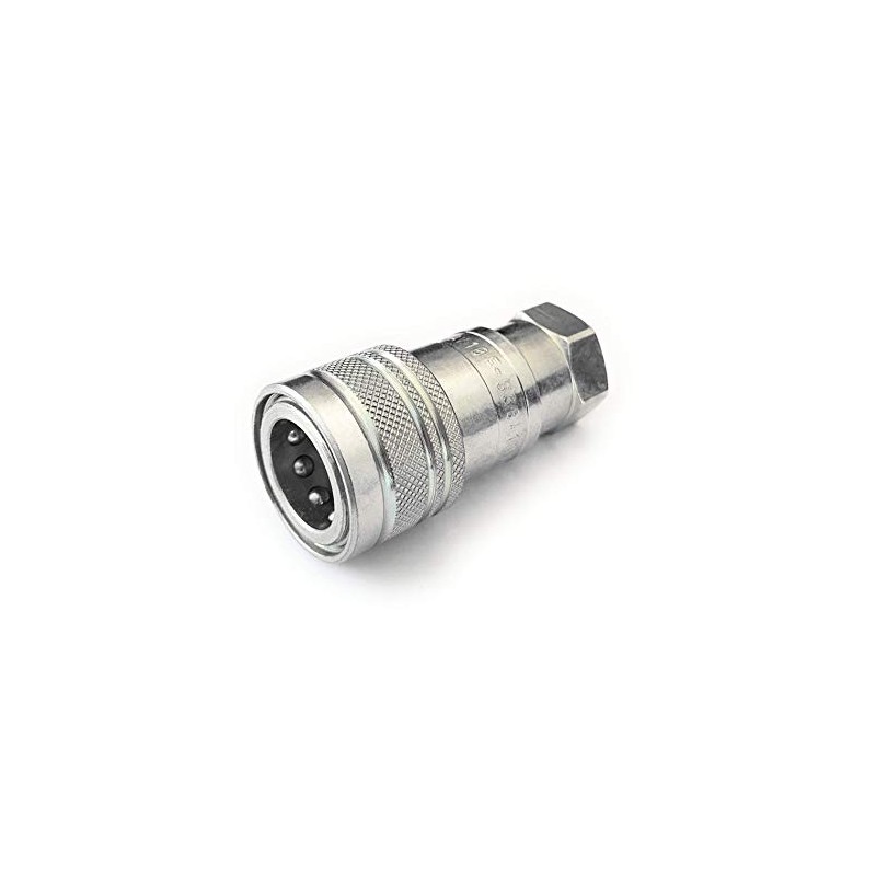 Hydraulic ISO A Quick Release Coupling 3/8" BSP Thread Set