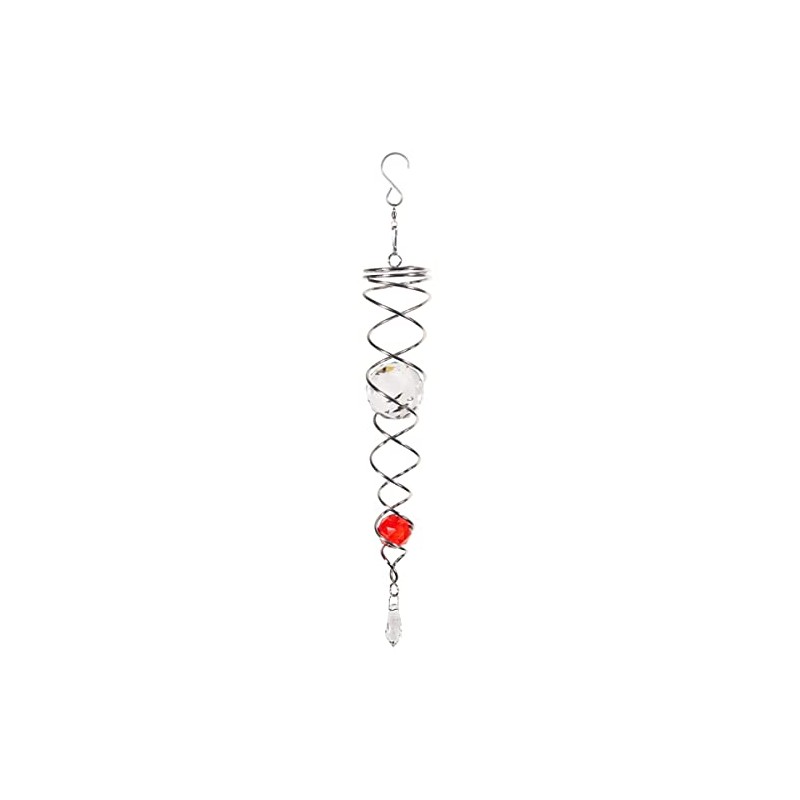 CIM Wind Spiral - Crystal Twister Red - Dimensions: 6