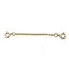 ANTOMUS® HEAVY DUTY 18K YELLOW GOLD VERMEIL STERLING SILVER CURB