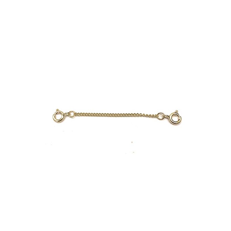 ANTOMUS® HEAVY DUTY 18K YELLOW GOLD VERMEIL STERLING SILVER CURB