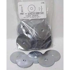 AMERICANINTEGRATEDSUPPLY.COM 3/16x1-1/2 Fender Washers Steel Zinc Plated (25)