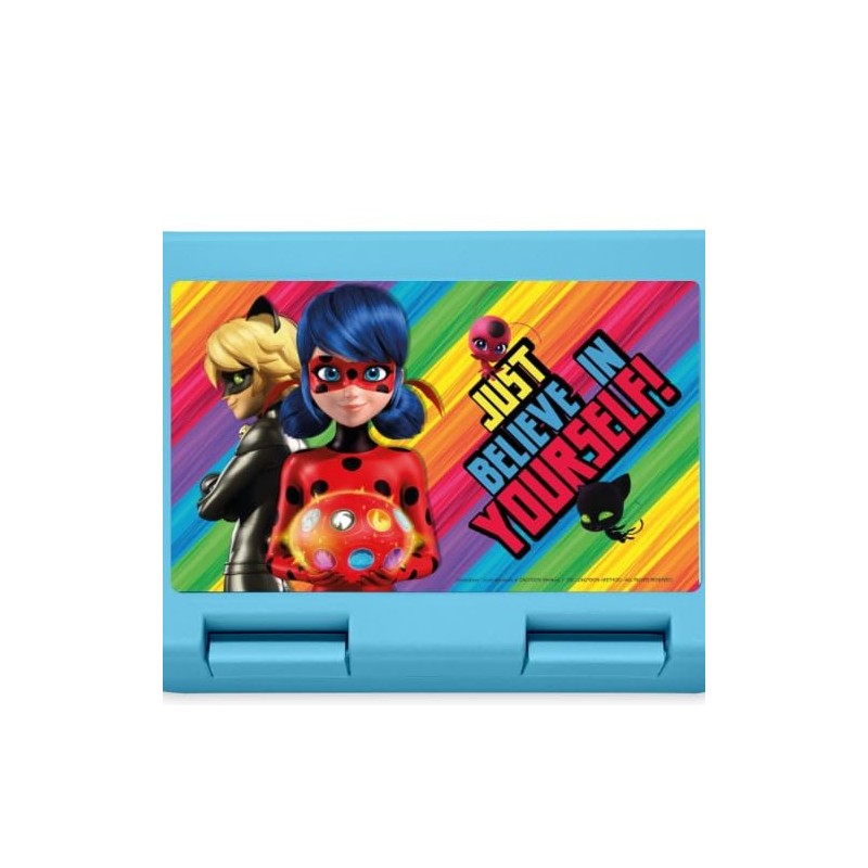 Spreadshirt Miraculous Just Believe in Yourself Ladybug Lunchbox, One Size,