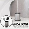 ToiletTree Products Toilet Brush with Lid - Sleek Toilet Bowl