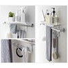 Yamazaki 4240 Towel Rack, Top Rack, White, Approx. W13.0 x