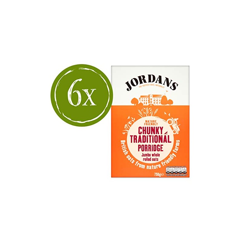 Jordans Chunky Traditional Oat Porridge, 750g