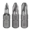 sourcing map 3pcs PZ1/PZ2/PZ3 Screwdriver Bit 1/4" Hex Shank 25mm/1"