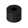Robosource Black Nylon Spacer 3/8inches Thick, 1/2inches OD 0.194inches ID,