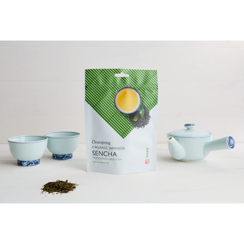 Clearspring Organic Japanese Loose Leaf Tea (Sencha)
