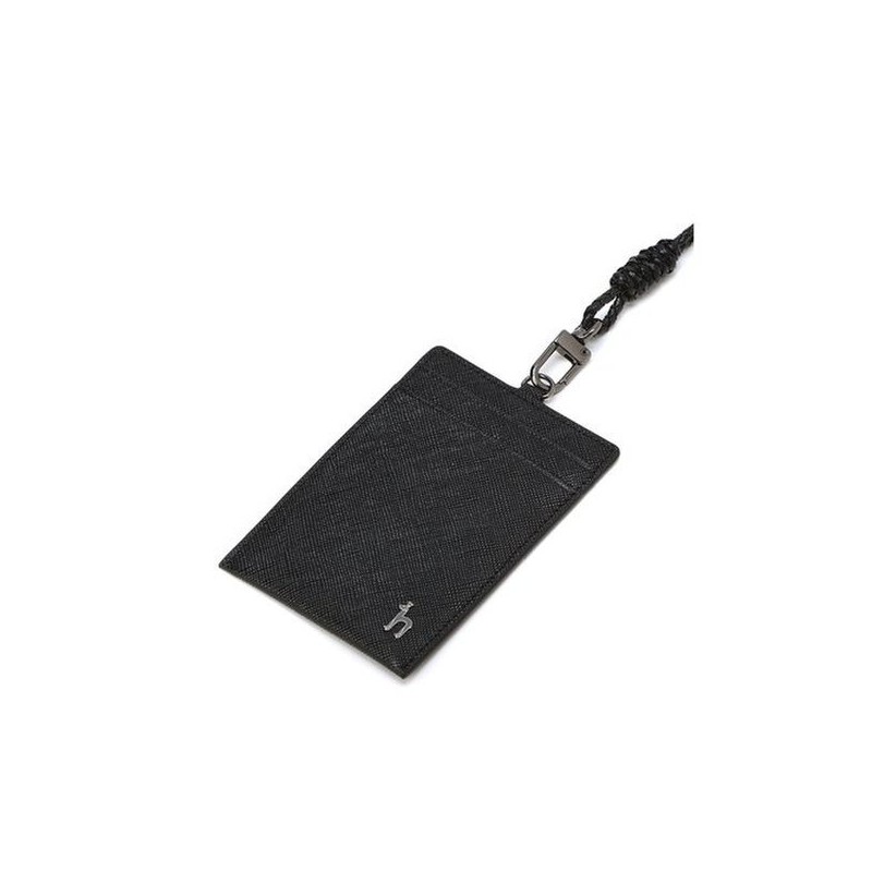 Hazzys (대구신세계)BASIC 블랙 솔리드 목걸이형 카드홀더 HJHO5F605BK (Daegu Shinsegae) BASIC