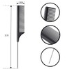 DAZISEN 3 Pieces Hair Comb - Anti-Static Tail Combs Fine