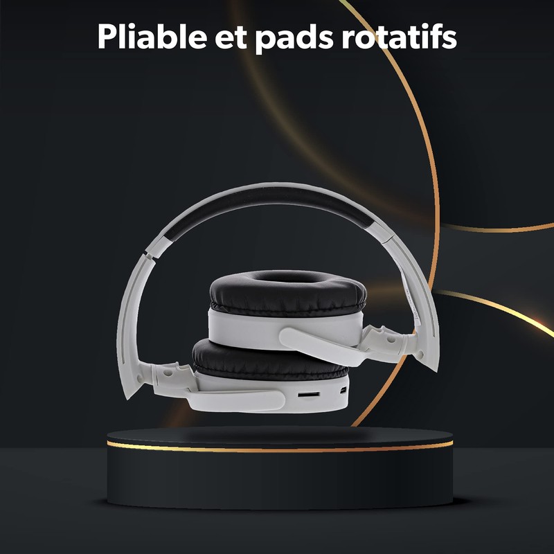 T'NB Bluetooth 5.0 Wireless Headphones, Up to 8 Hours Playtime,