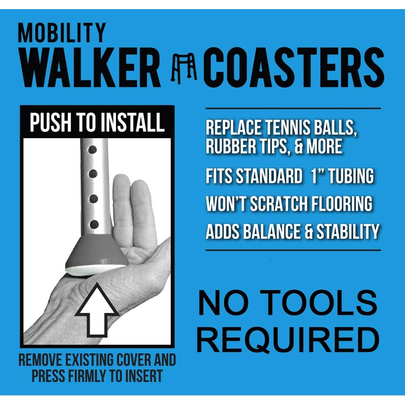Easy To Use Products | Walker Coasters | Longer Lasting