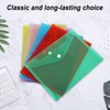 Pack of 10 Document Wallets A5 Filing Colours Document Folder