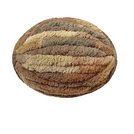 Yarn Knitting Yarn Soft Chunky Wool Crochet Ball Craft Multi Color Bulky Crochet 250g, for Blanket DIY Craft Multicolour Multi-Brown