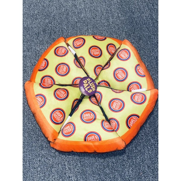 BMI 6 DAVE & BUSTERS PIZZA PIE SLICE PLUSH CLAW