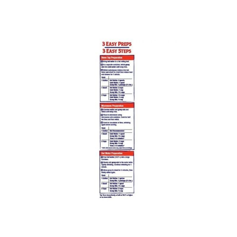 Morrrison's Country Style Gravy Mix - 3 x 1.5 lb