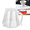 600ml Hand Drip Coffee Glass Cup with Unique Eagle Beak