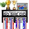 Medal Hanger Display,Running Medal Hanger Display,Trophy Shelf for Wall,Karate Belt