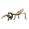 Metal Mantis Brass Praying Mantis Mini Fairy Garden Animal Figurines